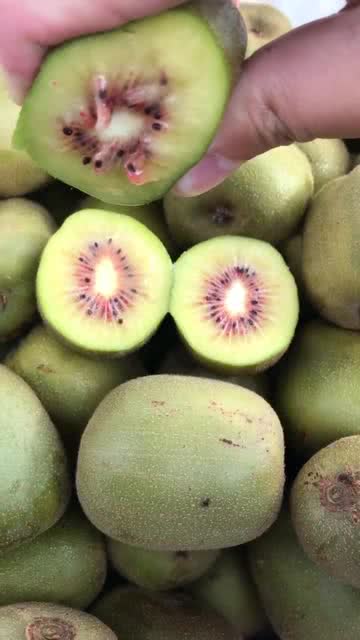 蒲江红心猕猴桃 超级甜的红色诱惑