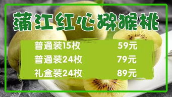 网红爆款红心猕猴桃，甜蜜实惠的成都风味